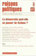 Raisons politiques 27, 2007