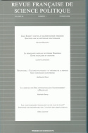 Revue française de science politique 58 - 1, février 2008