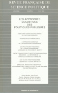 Revue française de science politique 50 - 2, avril 2000