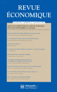Revue économique 62-6, novembre 2011