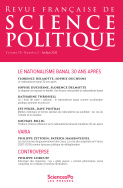 Revue française de science politique 76-2, avril-juin 2026