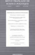 Revue française de science politique 52 - 2/3, avril-juin 2002