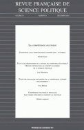 Revue française de science politique 57 - 6, décembre 2007