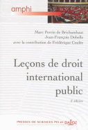 Leçons de droit international public