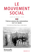 Le mouvement social 294, janvier-mars 2026