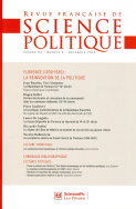 Revue française de science politique 64-6, Décembre 2014