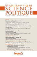 Revue française de science politique 68-1, février 2018