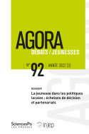 Agora débats-jeunesses 92 - 2022-3