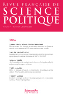 Revue française de science politique 76-1, janvier-mars 2026