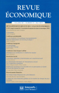 Revue économique 62-3, mai 2011