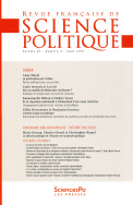 Revue française de science politique 65-4, Aout 2014