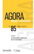 Agora débats/jeunesse 85, 2020-2