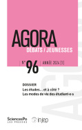 Agora débats-jeunesses 96, 2024-1