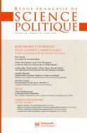 Revue française de science politique 60-4, août 2010