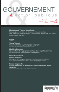 Gouvernement & action publique 14-4, octobre-décembre 2025