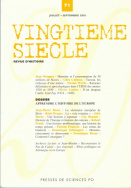 Vingtième Siècle 71 (2001-3)