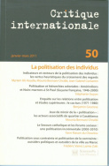 Critique internationale 50, janvier-mars 2011