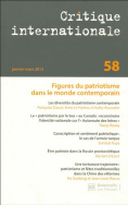Critique internationale 58, janvier-mars 2013