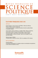 Revue française de science politique 73-2, mars-avril 2023
