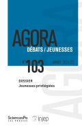 Agora débats-jeunesses 103, 2026-2