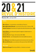 20 & 21. Revue d'histoire 150, avril-juin 2021