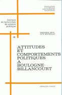Attitudes et comportements politiques à Boulogne-Billancourt