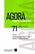 Agora débats/jeunesses 71, 2015