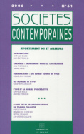 Sociétés contemporaines n° 61 2006