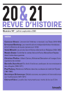20&21. Revue d'histoire 147, juillet-septembre 2020
