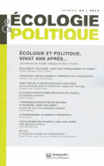 Écologie & Politique 45, 2012