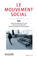 Le mouvement social 280, juillet-septembre 2022