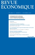 Revue économique 76-6, novembre 2025